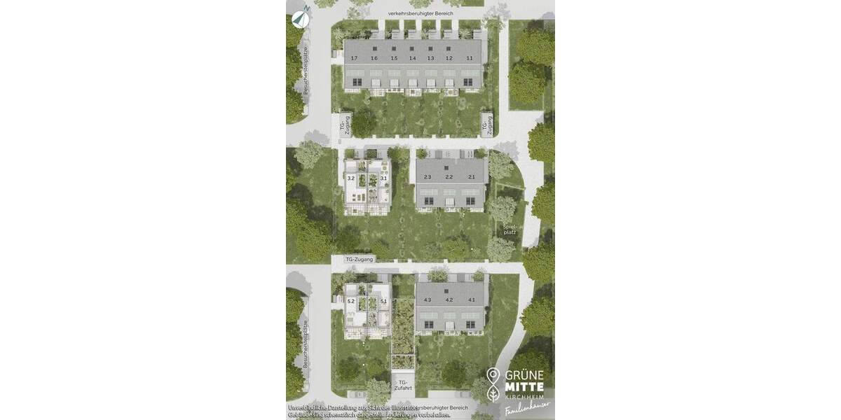 Reihenmittelhaus Kirchheim Heimstetten - 4 Zimmer, 114 m&sup2;, 989.000&euro; | Angebot:25726239