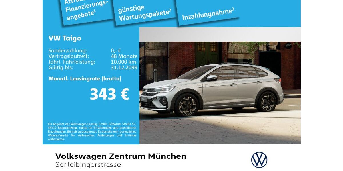VW Taigo 5.400 km 29.480 € München 81669