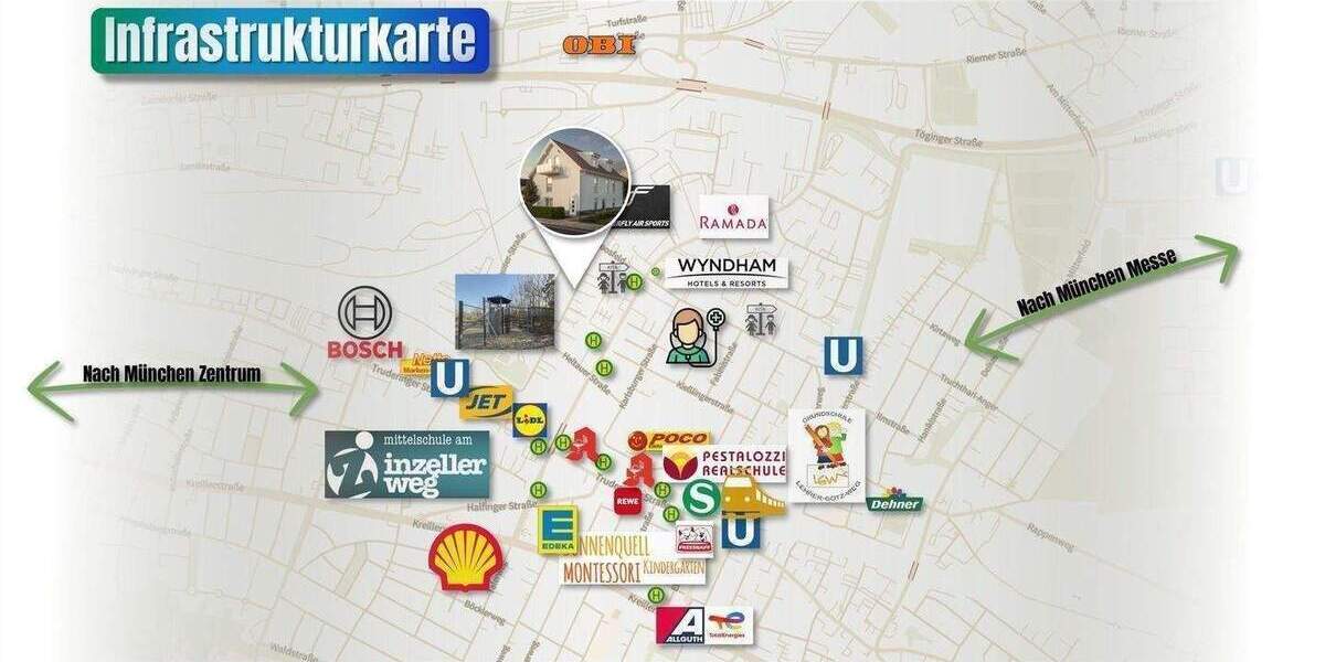 Etagenwohnung München Trudering-Riem - 4 Zimmer, 754.900&euro; | Angebot:26157437