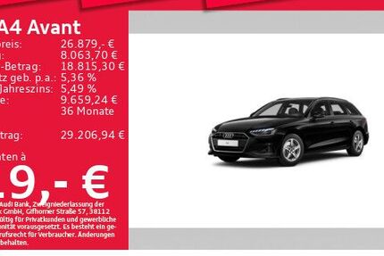 Audi A4 63.946 km 25.383 &euro; München 80935