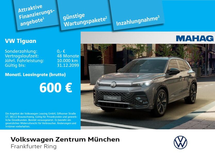 VW Tiguan 6.000 km 51.870 € München 80807