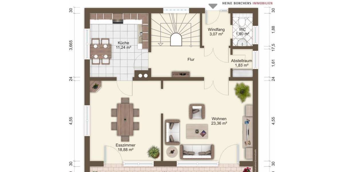 Einfamilienhaus München Ramersdorf-Perlach - 5 Zimmer, 160 m&sup2;, 2.730&euro; | Angebot:26544143