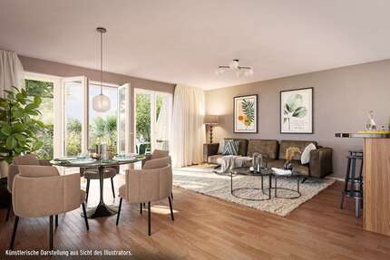 Wohnung Gauting - 4 Zimmer, 100 m&sup2;, 894.900&euro; | Angebot:25267089