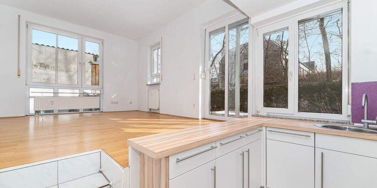 Etagenwohnung München Trudering-Riem - 2 Zimmer, 50 m&sup2;, 370.000&euro; | Angebot:25686689