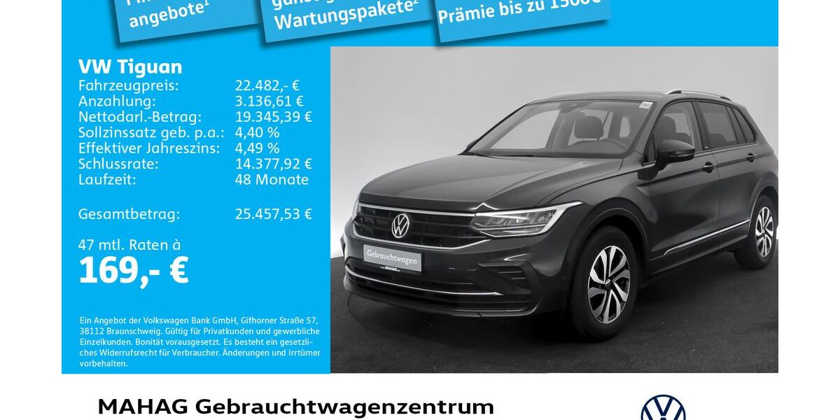 VW Tiguan 69.370 km 21.983 &euro; München 80935