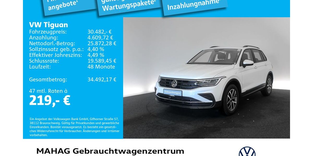 VW Tiguan 27.676 km 30.243 &euro; München 80935
