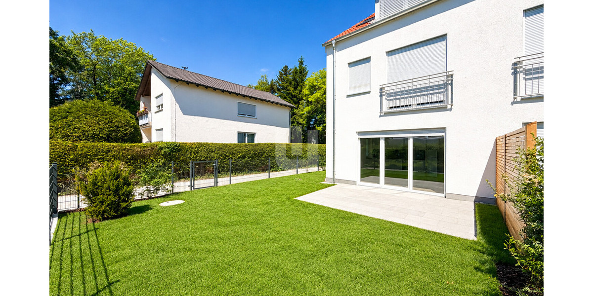 WINDISCH - ERSTBEZUG! Traumhafte Gartenwohnung mit EBK zentral in Gröbenzell - frei ab August - Erdgeschoßwohnung Gröbenzell | Angebot:26762117