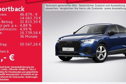 Audi Q3 5.068 km 46.879 € Eching 85386