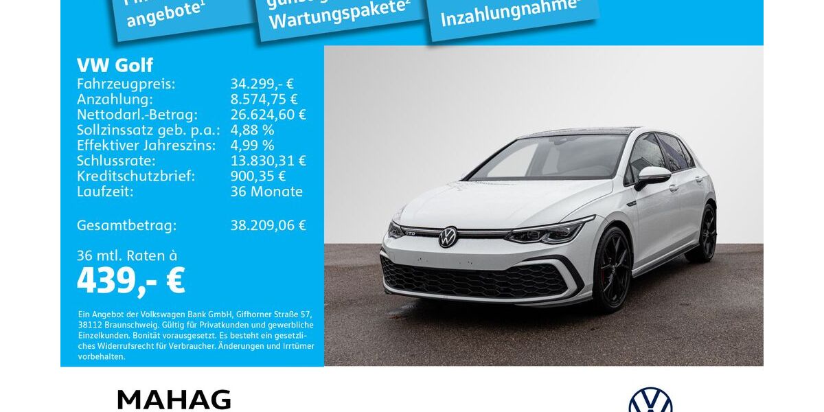 VW Golf 13.147 km 34.299 &euro; München 81825
