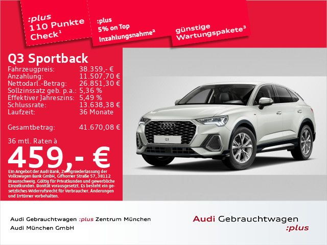 Audi Q3 7.905 km 38.359 &euro; Eching 85386