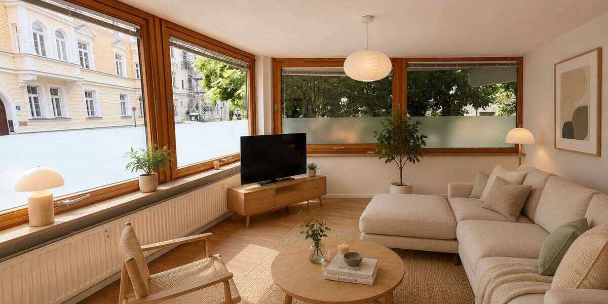 Etagenwohnung München Schwabing-Freimann - 1.5 Zimmer, 39 m&sup2;, 1.700&euro; | Angebot:26882676