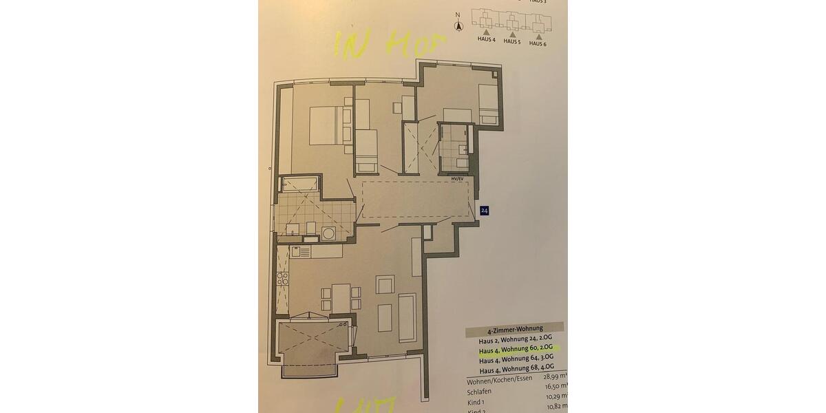 Etagenwohnung München Am Riesenfeld - 4 Zimmer, 110 m&sup2;, 1.100.000&euro; | Angebot:26072873