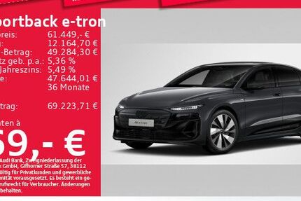 Audi A6 e-tron 55.122 km 61.201 &euro; Eching 85386