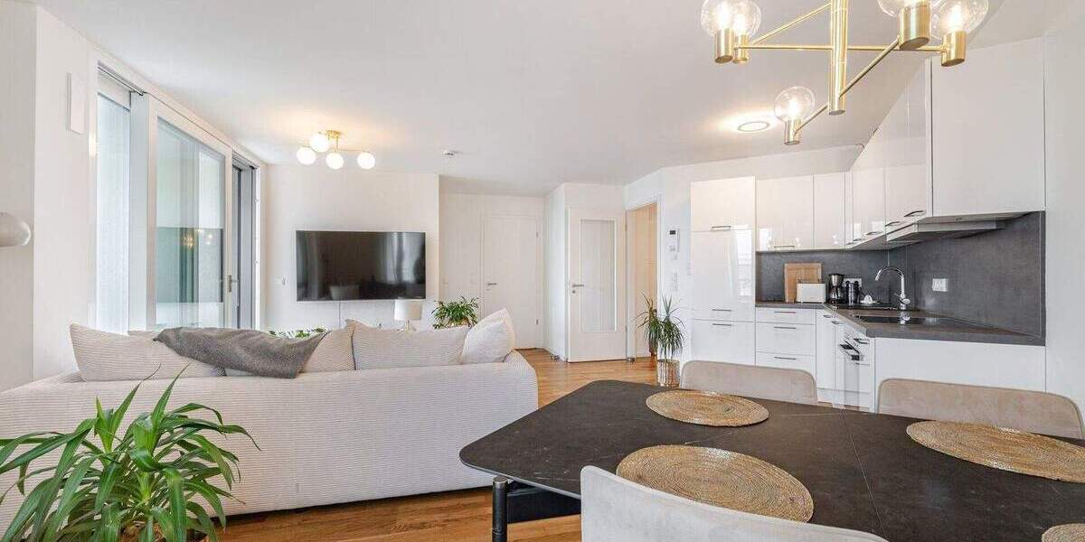 Hochwertige 2-Zimmer-Wohnung mit Weitblick und direktem Zugang zu Einkaufsmöglichkeiten 2 zimmer