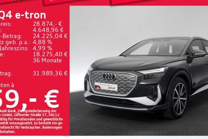 Audi Q4 e-tron 30.722 km 28.874 &euro; Eching 85386