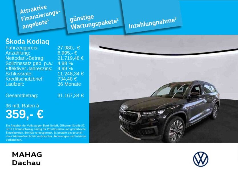 Skoda Kodiaq 119.004 km 27.980 € Dachau 85221