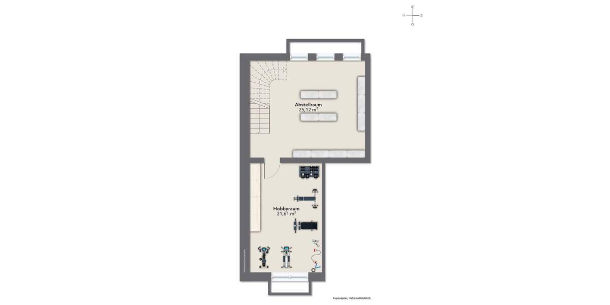 Etagenwohnung München Bogenhausen - 2 Zimmer, 60 m&sup2;, 1.370&euro; | Angebot:24858399