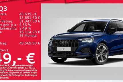 Audi Q3 3.569 km 45.639 &euro; Eching 85386