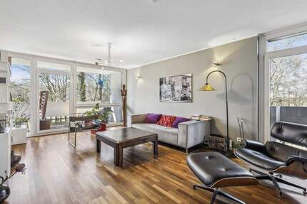 Ruhige 4 Zimmer Designerwohnung mit Balkon und Blick ins Grüne! 4 zimmer