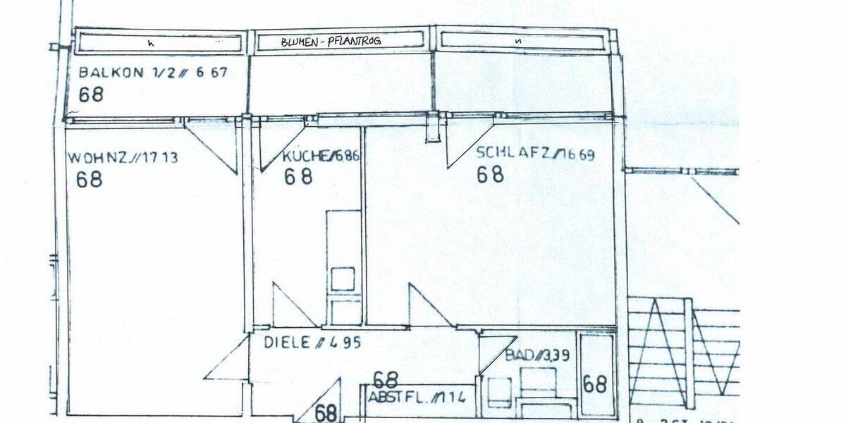 Etagenwohnung München Obergiesing - 2 Zimmer, 56 m&sup2;, 299.000&euro; | Angebot:26244894