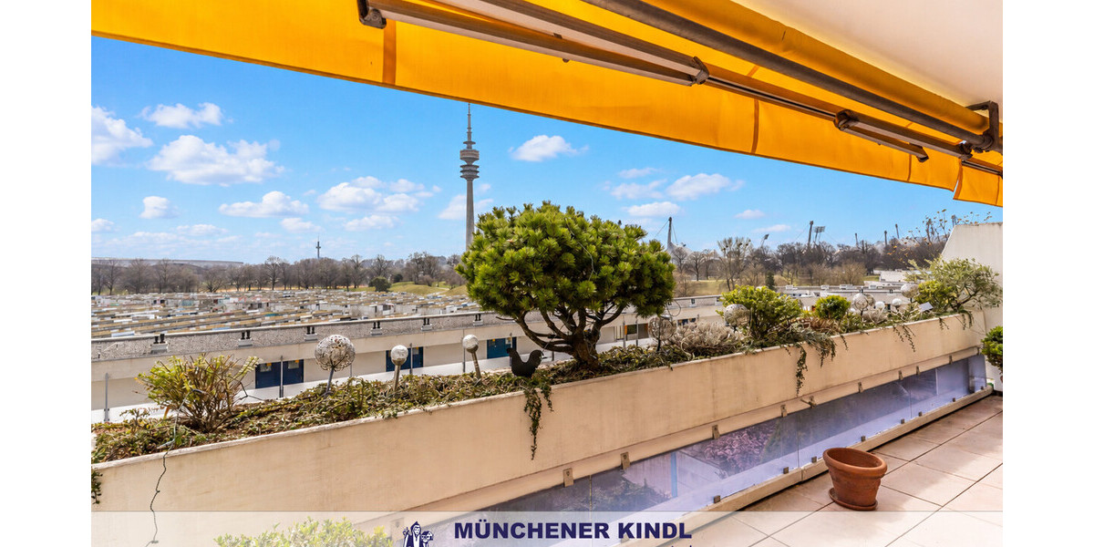Top-Lage Olympisches Dorf: Attraktive 3-Zimmer-Wohnung mit idealer Verkehrsanbindung - Etagenwohnung München Am Riesenfeld | Angebot:26883087