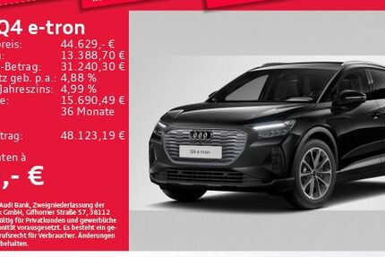 Audi Q4 e-tron 7.139 km 44.629 &euro; Eching 85386