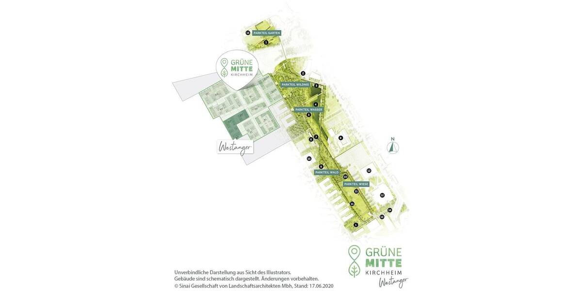 Reihenmittelhaus Kirchheim b. München Kirchheim - 4 Zimmer, 129 m&sup2;, 1.130.000&euro; | Angebot:25664018