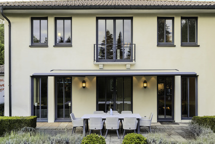 EXKLUSIVE TOSKANA-VILLA SÜDLICH VON GRÜNWALD – WOHNEN WIE IM URLAUB - Haus Straßlach München | Angebot:24431466