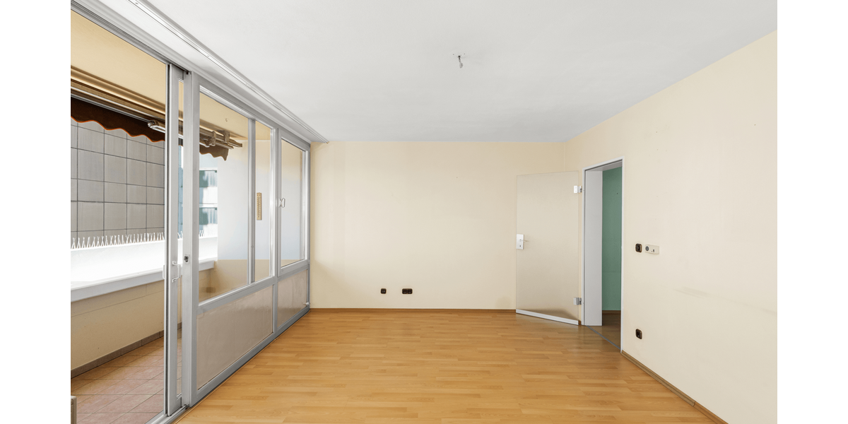 Weitblick • Wohnküche • Wintergarten | Geräumige 2-Zi-Balkonwohnung mit TG-Stellplatz - Appartement München Bogenhausen | Angebot:27110890