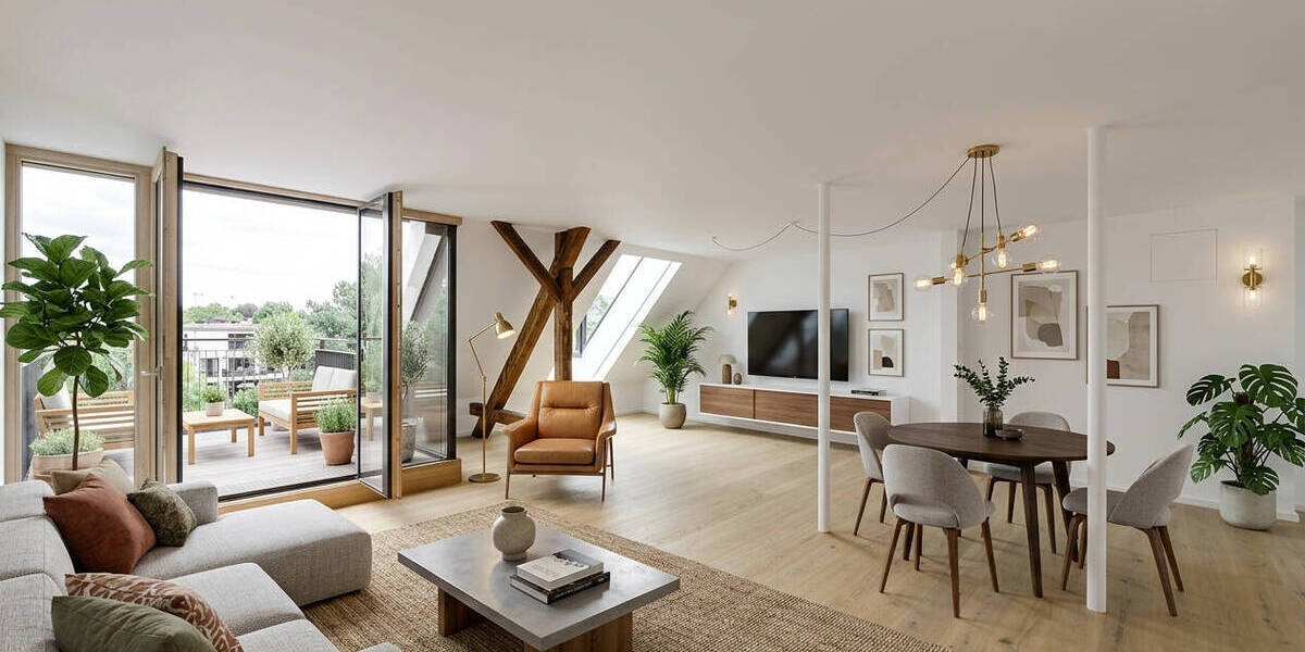 Etagenwohnung München Bogenhausen - 3 Zimmer, 149 m&sup2;, 4.440&euro; | Angebot:26657529