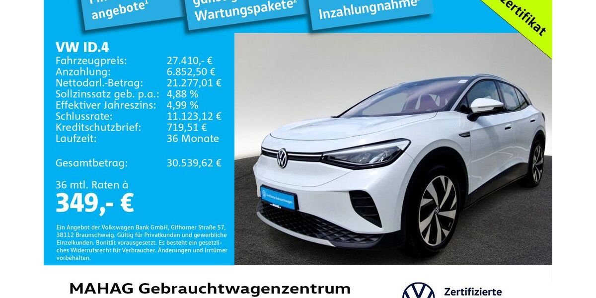 VW ID.4 71.108 km 27.410 &euro; München 80935