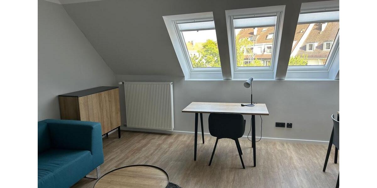 Dachgeschoßwohnung München Thalkirchen-Obersendling-Forstenried-Fürstenried-S - 1 Zimmer, 55 m&sup2;, 2.100&euro; | Angebot:26230313