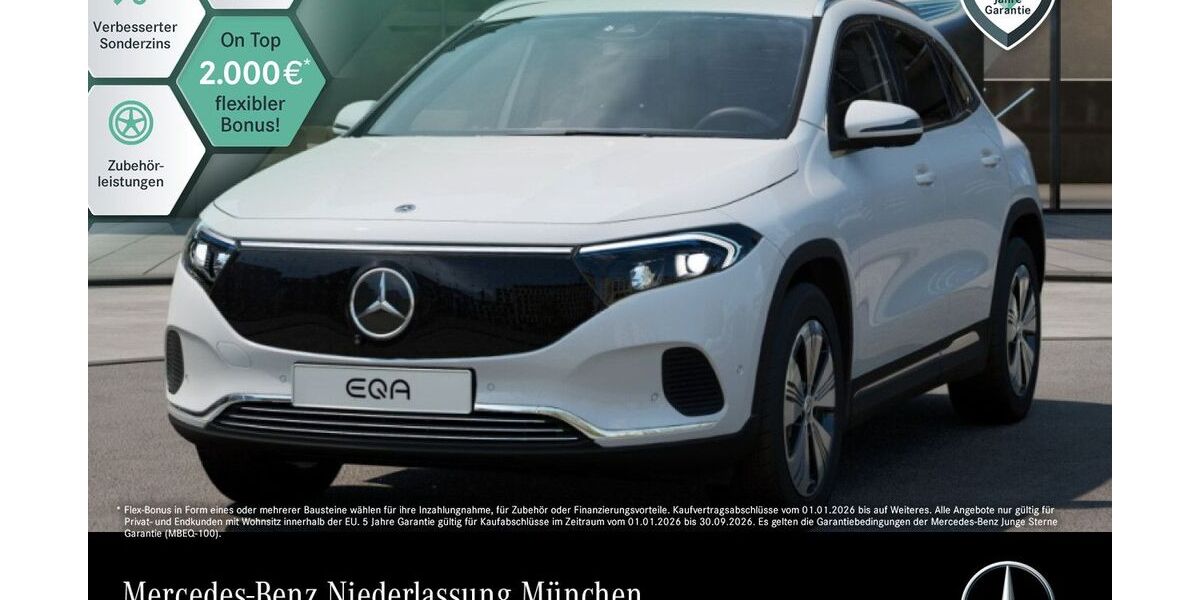 Mercedes-Benz EQA 19.382 km 40.890 &euro; München 80636