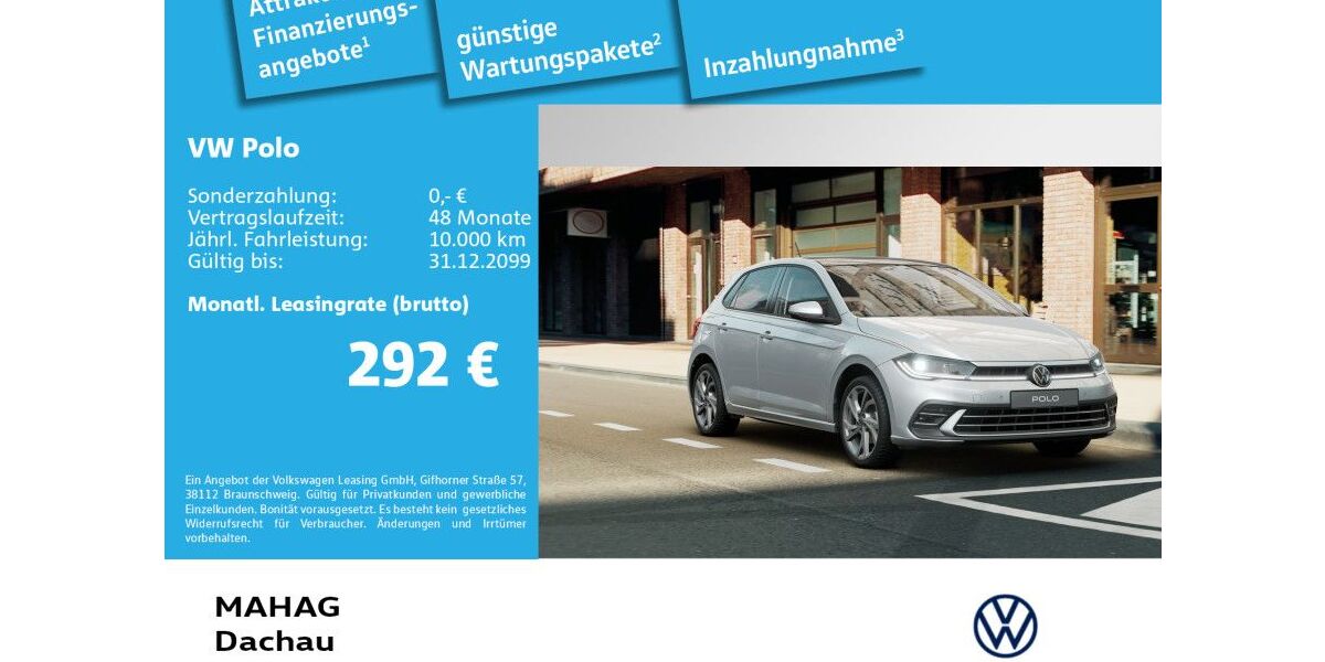 VW Polo 3.000 km 27.980 &euro; Dachau 85221