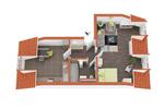 Dachgeschoßwohnung Wolfratshausen - 1.5 Zimmer, 42 m&sup2;, 260.000&euro; | Angebot:27114924