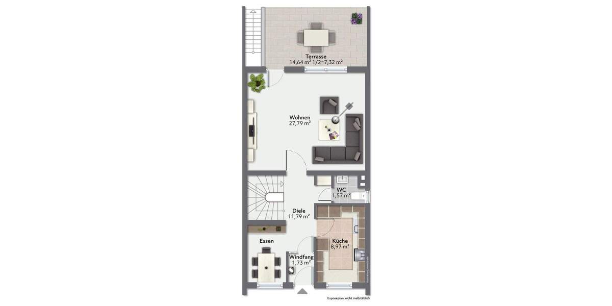Reihenendhaus Baldham Baldham - 5 Zimmer, 145 m&sup2;, 798.000&euro; | Angebot:25662848