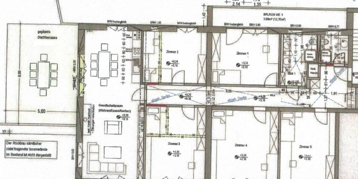 Etagenwohnung Ottobrunn - 6 Zimmer, 200 m&sup2;, 2.900&euro; | Angebot:26846684