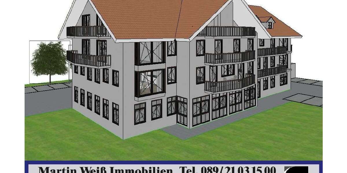 Etagenwohnung Grünwald - 3 Zimmer, 78 m&sup2;, 1.645&euro; | Angebot:26916409