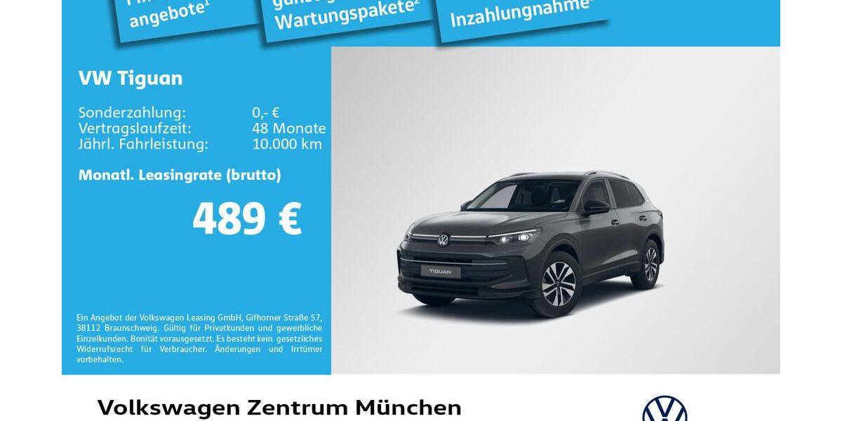 VW Tiguan 3.000 km 38.981 &euro; München 81669