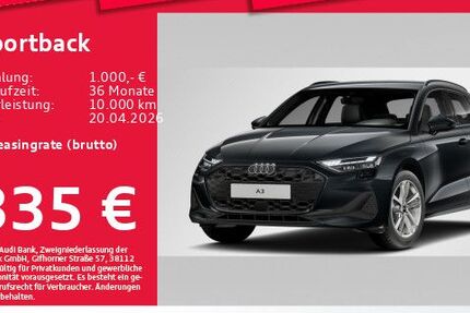 Audi A3 20.354 km 34.489 &euro; Eching 85386