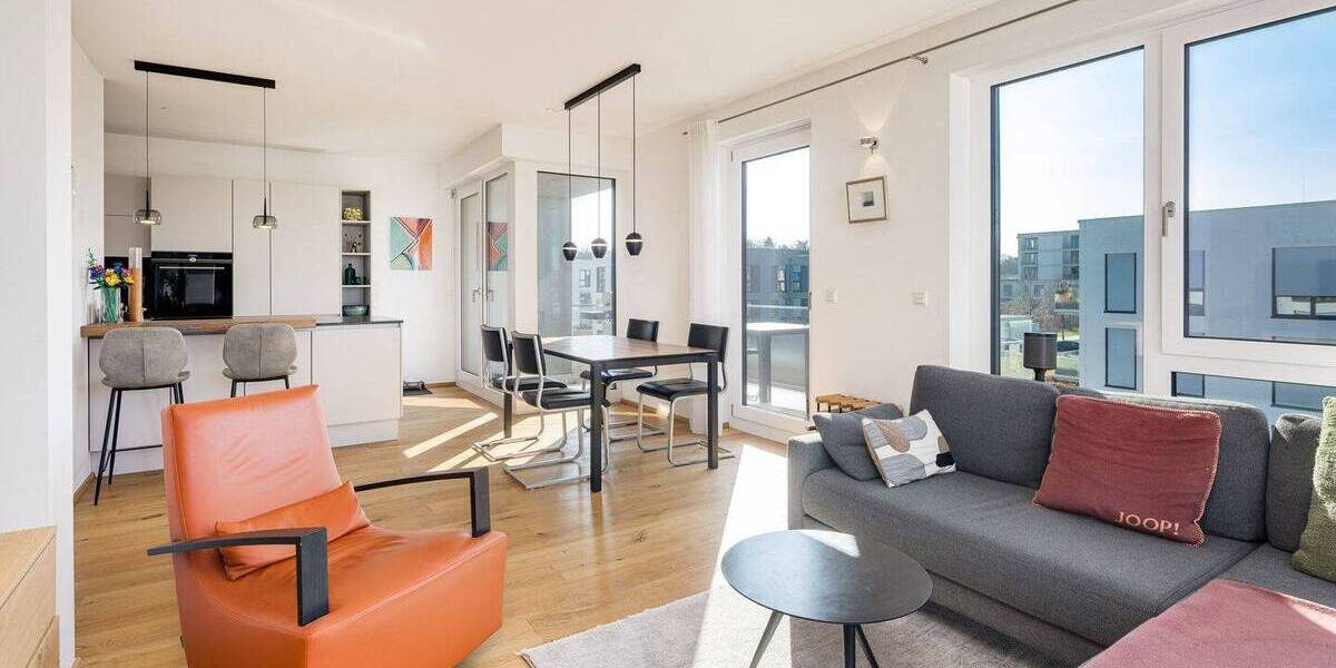 Etagenwohnung München Ramersdorf-Perlach - 3 Zimmer, 83 m&sup2;, 745.000&euro; | Angebot:26154856