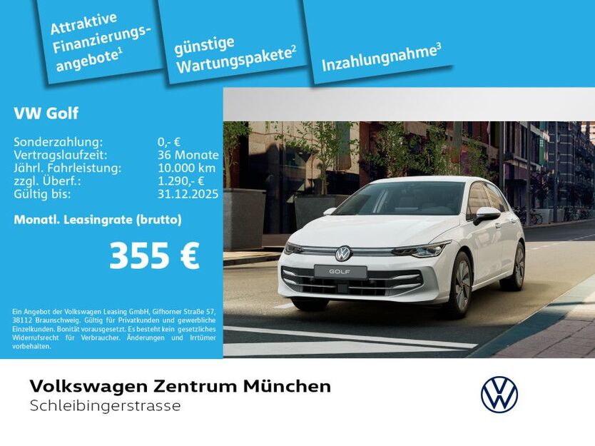 VW Golf 3.000 km 36.856 € München 81669