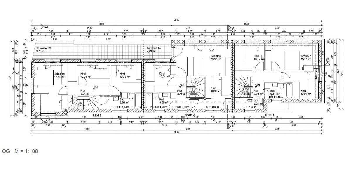 Reihenendhaus Ottobrunn - 6 Zimmer, 150 m&sup2;, 1.098.000&euro; | Angebot:25997669