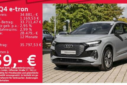 Audi Q4 e-tron 43.167 km 33.293 € München 80935