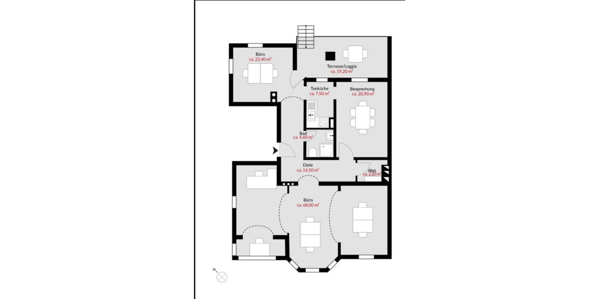 Gewerbeobjekt München Nymphenburg - 3.150&euro; | Angebot:25905500