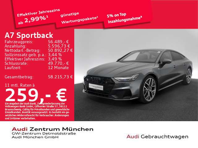 Audi A7 24.340 km 56.489 &euro; München 80935
