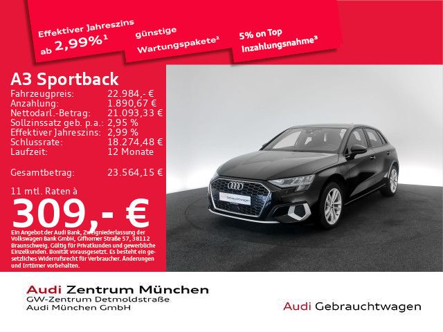 Audi A3 29.431 km 22.485 &euro; München 80935