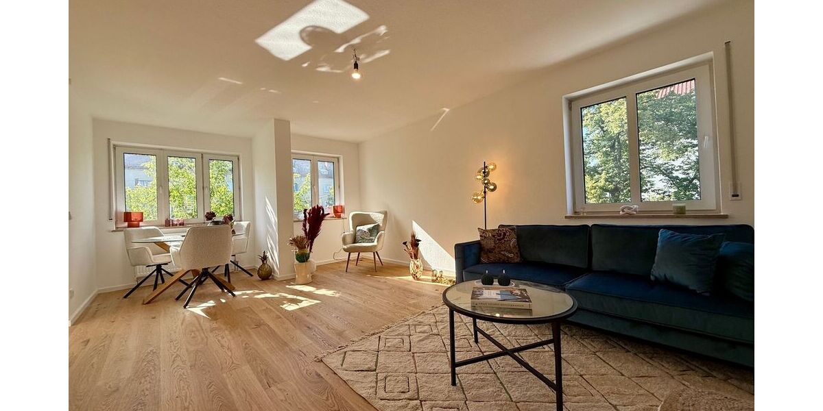 Lichtdurchflutete, frisch renovierte 3-Zimmer-Wohnung mit Balkon in München-Laim – provisionsfr - Appartement München Laim | Angebot:27199926