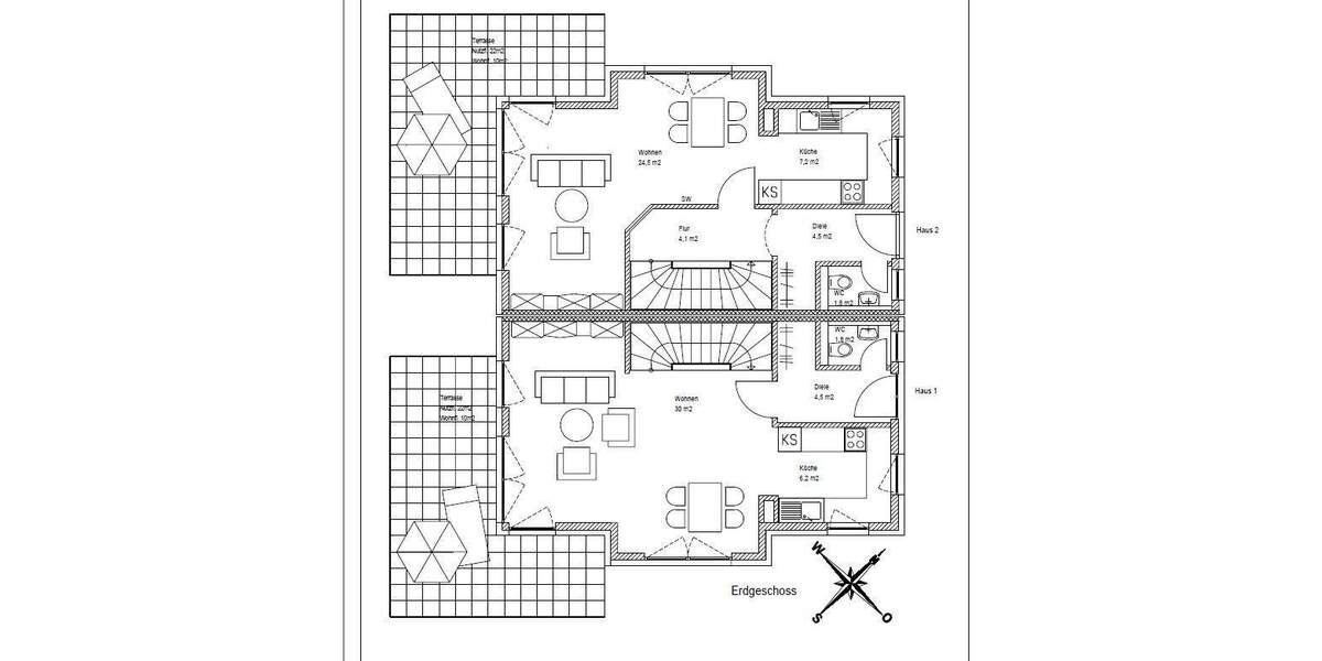 Doppelhaushälfte Gilching Neugilching - 4 Zimmer, 131 m&sup2;, 1.140.000&euro; | Angebot:25739212