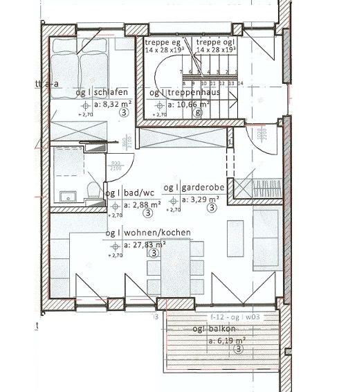Etagenwohnung München Pasing-Obermenzing - 2 Zimmer, 45 m&sup2;, 573.000&euro; | Angebot:26931929